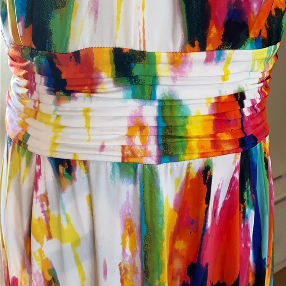 💰SOLD 💰3/$30 Sale 😃 Multicolored Dress - Picture 3 of 7